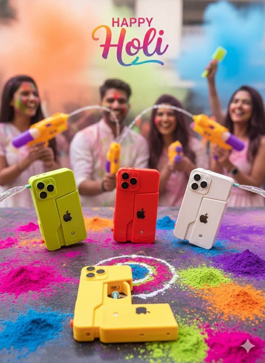 iPhone Shape Holi Pichkari